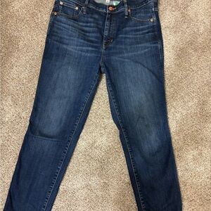 J. Crew Women's Dark Blue Jeans